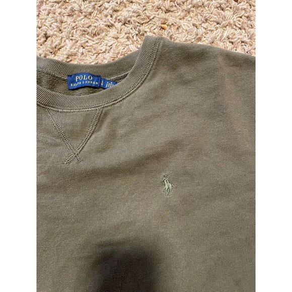 Polo Ralph Lauren Men's Sweater Pullover, size Large Olive Green - Picture 3 of 7